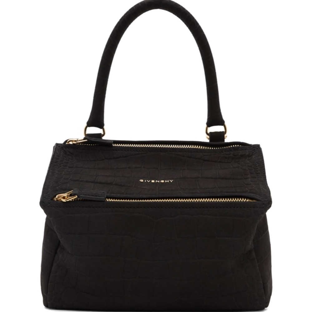 Givenchy small croc embossed Pandora bag